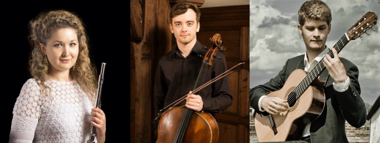 Octavia Lamb, Kieran Carter, Daniel Bovey