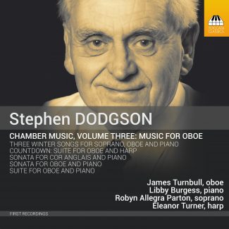 Stephen Dodgson Toccata oboe works CD