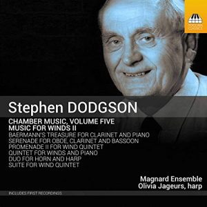 Stephen Dodgson Magnard Ensemble Music for Winds 2: Chamber Works Vol. 5